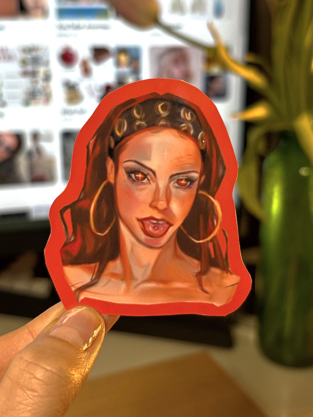 Baddie Sticker