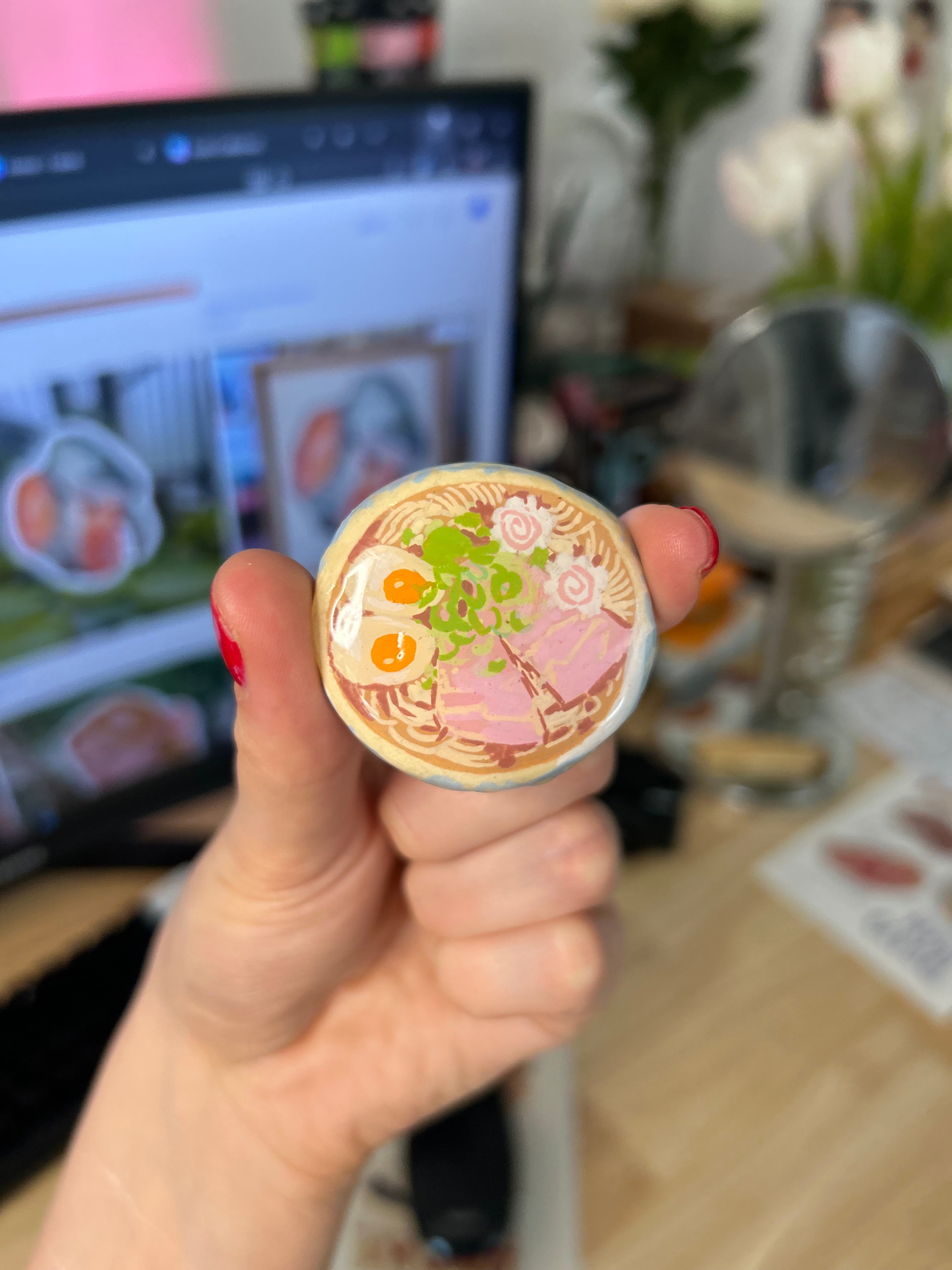 Ramen noodles magnet 🍜